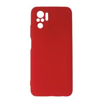 Чехол NewLevel(Fluff TPU Hard для Xiaomi Redmi Note 10/10S (красный))