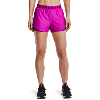 Спортивные шорты женские Under Armour Play Up Shorts 3.0 розовые M(Play Up Shorts 3.0)