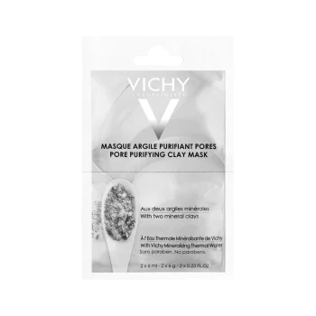 Маска для лица Vichy(Vichy Masques Глубоко очищающая поры минеральная маска с глиной, 12 мл)