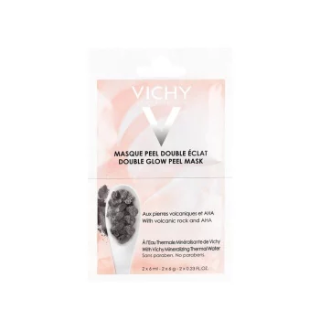 Маска для лица Vichy(Vichy Masques Отшелушивающая и улучшающая цвет лица минеральная маска-пилинг "Двойное сияние")